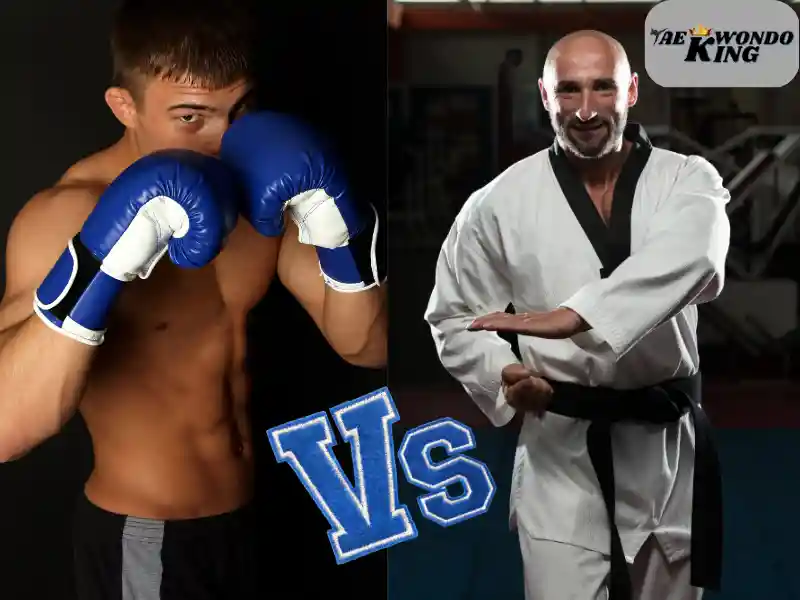 Boxing vs Taekwondo, taekwondoking