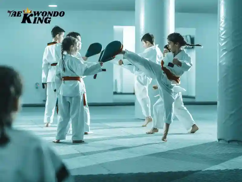 child learning Taekwondo for Self-Disciplined