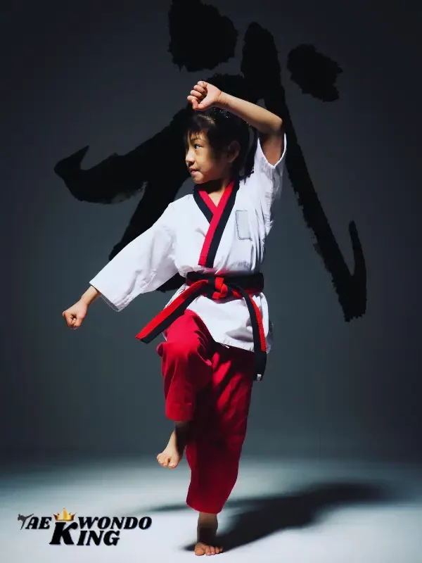 Children Learn Taekwondo