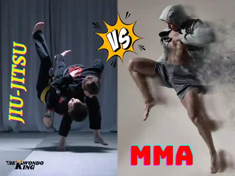 What is the difference between Jiu-Jitsu and MMA?