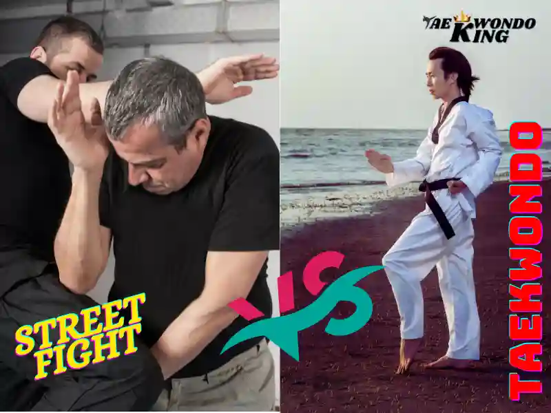 difference between a street fight and taekwondo