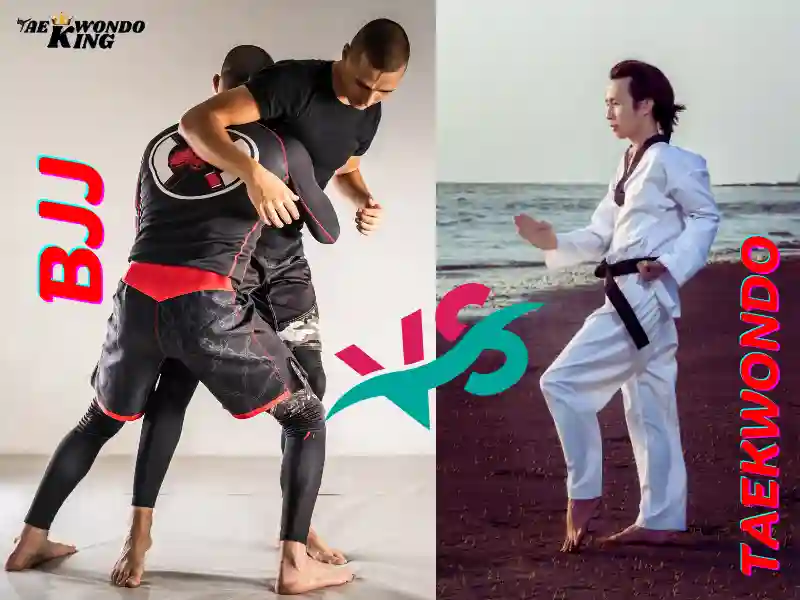 Background BJJ and Taekwondo, taekwondoking