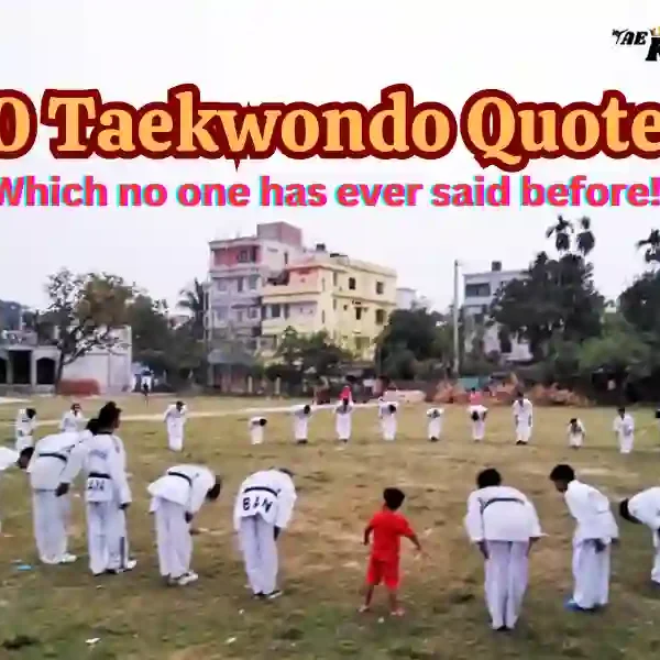 10 Taekwondo Quotes Which no one has ever said before!! TaekwondoKing Ehatasamul Alom