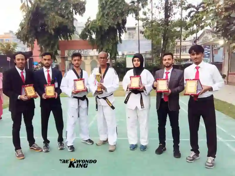 Professional Development and Growth TaekwondoKing Ehatasamul Alom Referee Team Pic
