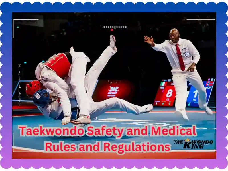 Taekwondo Safety and Medical Rules and Regulations by WT, taekwondoking