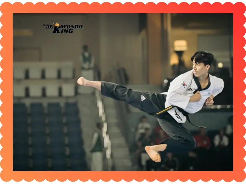 Unleashing Your Inner Athlete How Taekwondo Supercharges Your Fitness, TaekwondoKing Ehatasamul Alom TKD Kick Pic