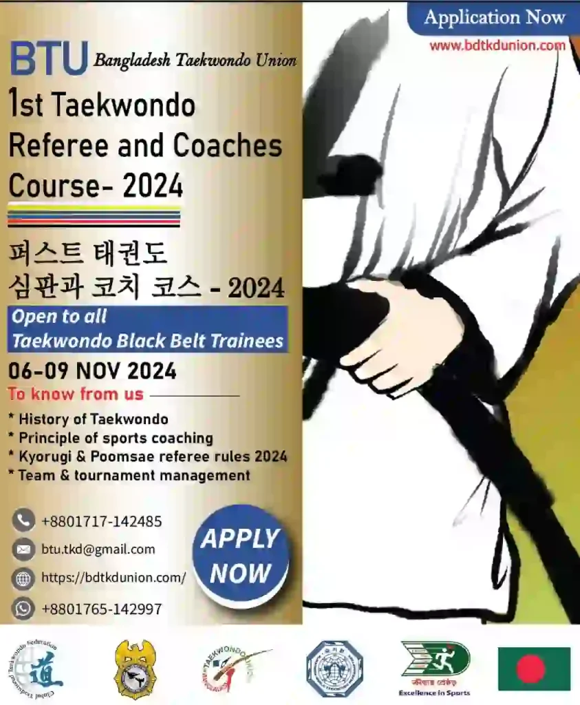 The 1st Taekwondo Referee and Coaches Course 2024 in BKSP, taekwondoking