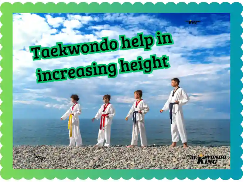 Does Taekwondo help in increasing height of a kid? Taekwondoking 