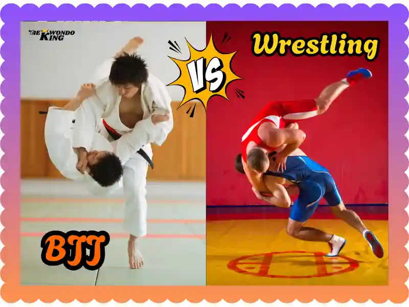 BJJ vs Wrestling: A Detailed Comparison, taekwondoking 