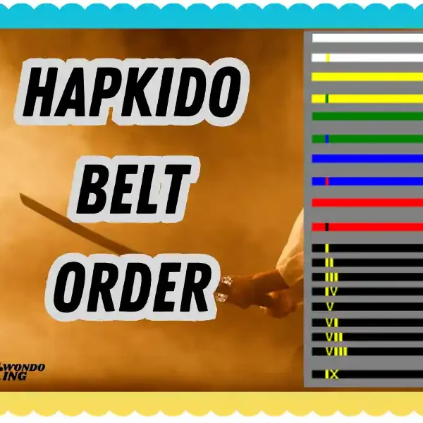 Hapkido Belt Order: A Complete Guide