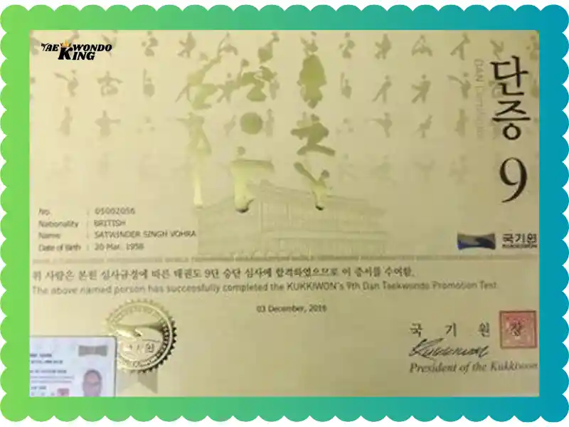 AAU taekwondo Dan certification application form online, taekwondoking 