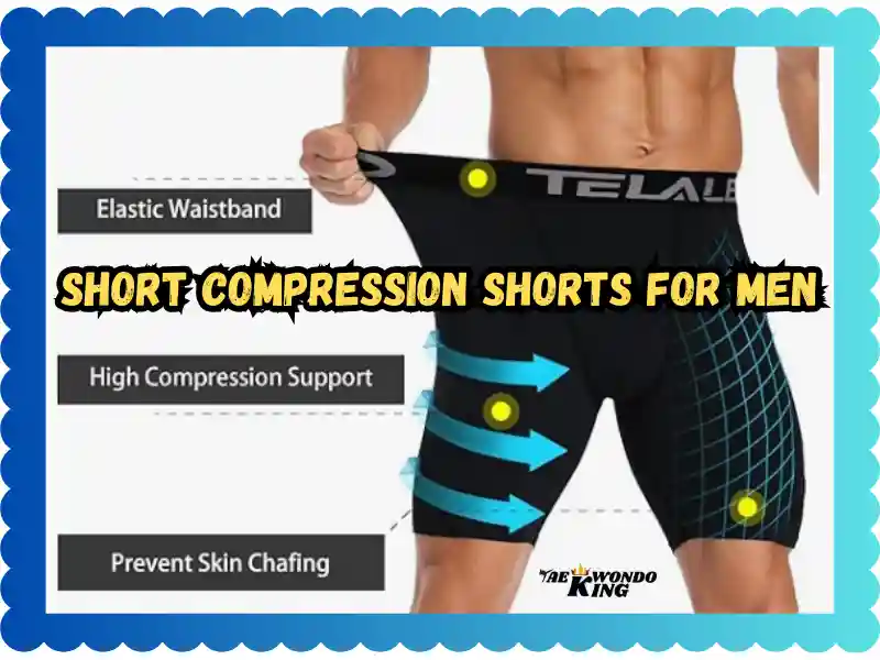 Best Short Compression Shorts for Men – Spandex Sport Shorts for Athletic Workouts, taekwondoking