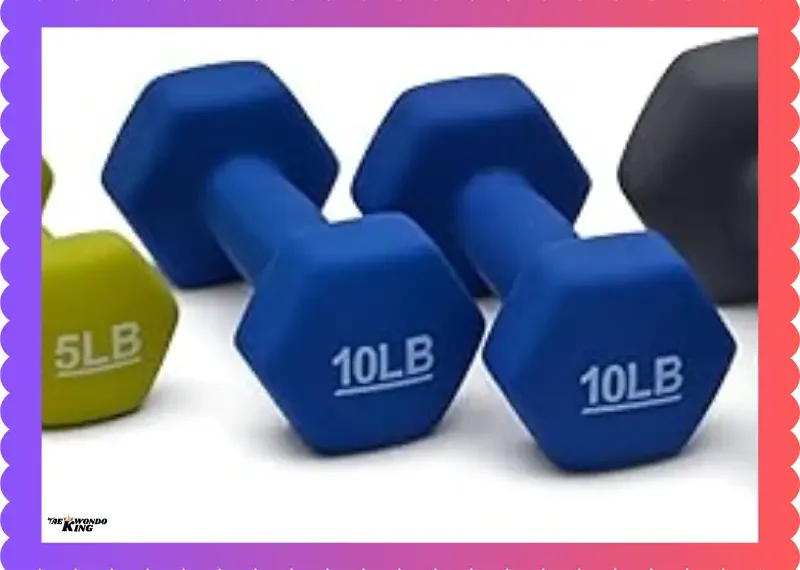 Amazon Basics Neoprene Dumbbell Experience Review, taekwondoking