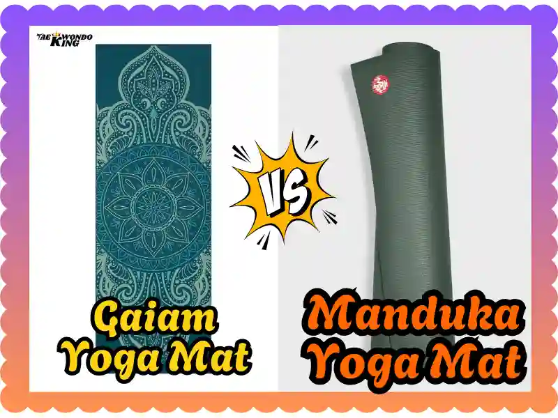 Gaiam vs Manduka Yoga Mat Test: What I Found Out, taekwondoking