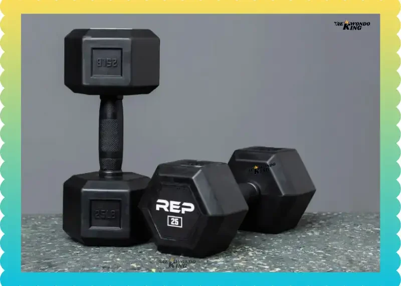 REP Rubber Coated Hex Dumbbells Review: My Real Take, taekwondoking
