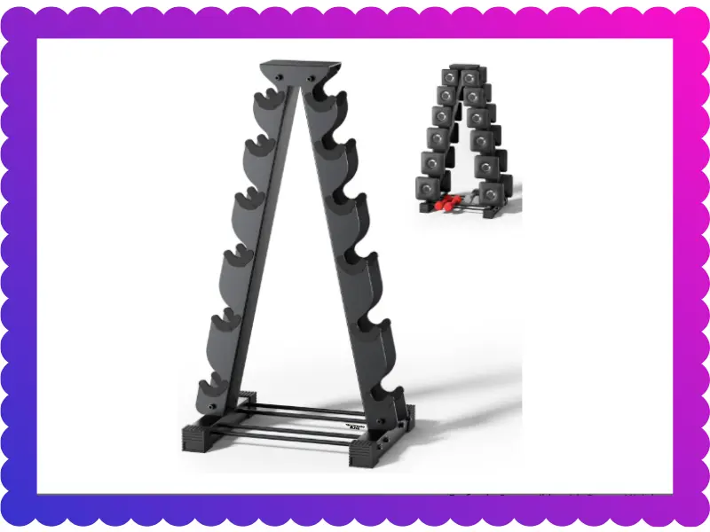 Crostice Dumbbell Rack: Smart Gym Storage, taekwondoking