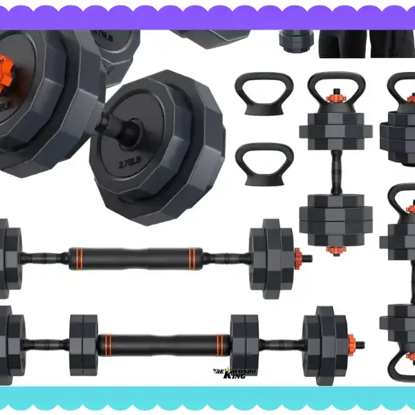 Rendpas Adjustable Dumbbells: Home Gym Game Changer