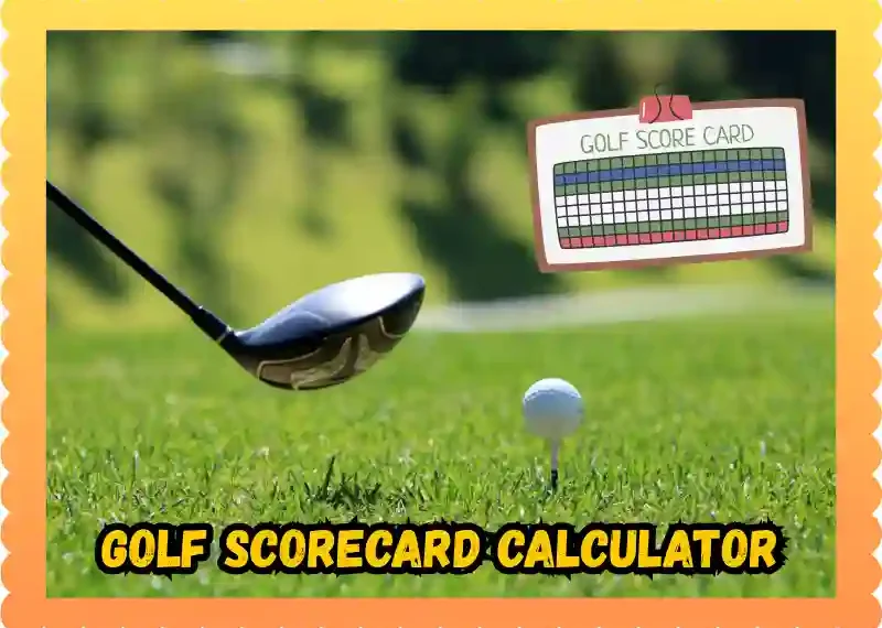 Golf Scorecard Calculator I Trust for Every Round, taekwondoking