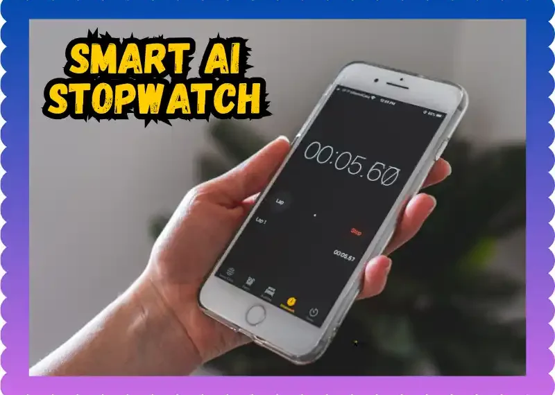 Level Up Your Focus with a Smart AI Stopwatch, taekwondoking