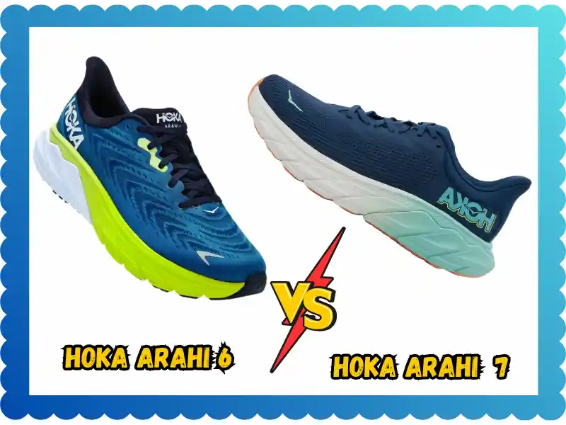 My Tested Honest Review: Hoka Arahi 6 vs 7, taekwondoking