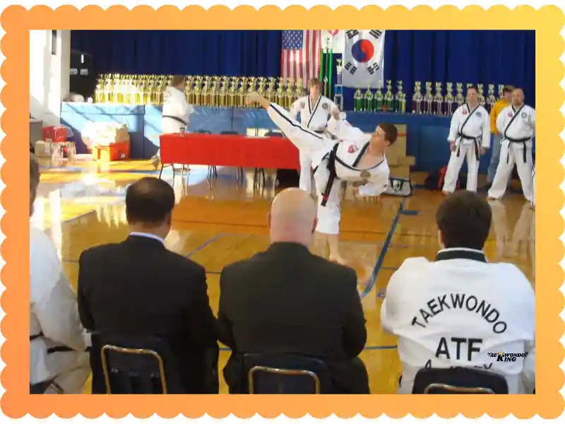 Judges Score Poomsae 