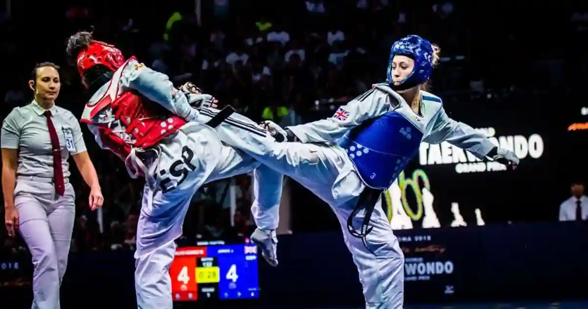 taekwondo matches are scored